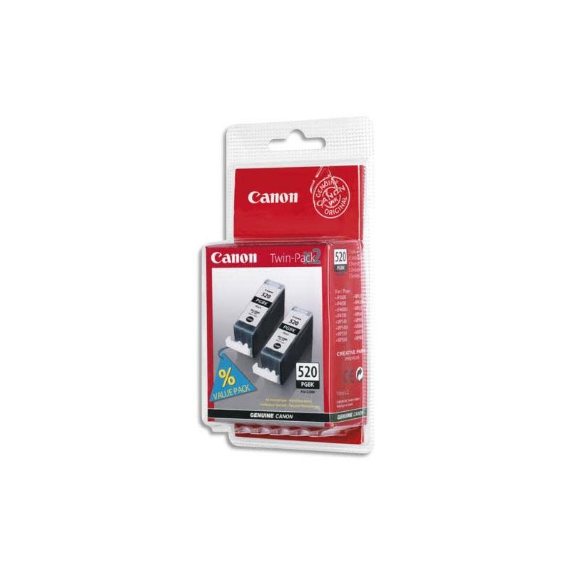 CNO TWINPACK JE NOIR PGI520BK 2932B012