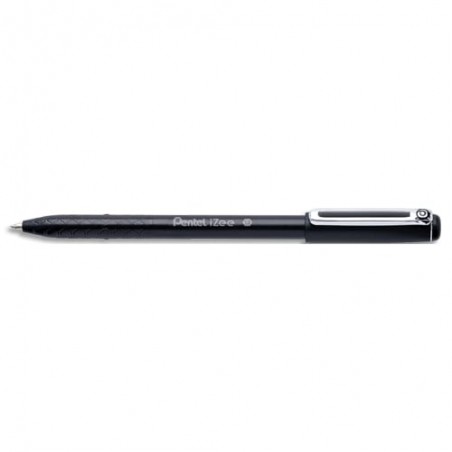 PEN STYLO BILLE IZEE CAP NOIR BX460-A