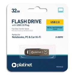 PLTT CLE USB2 S-DEPO METAL 32GO PMFMS32