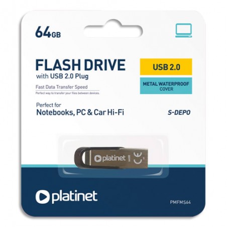 2540 CLE USB2 S-DEPO METAL 64GO PMFMS64