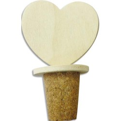 GCT BOUCHON COEUR 5X3X8CM 100349