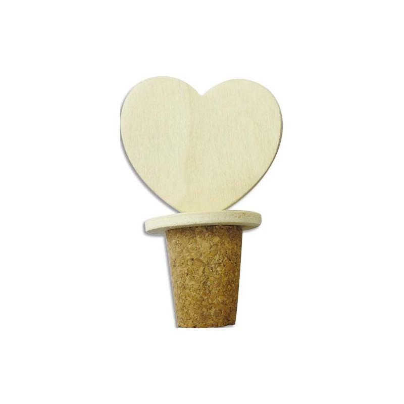 GCT BOUCHON COEUR 5X3X8CM 100349 GCT BOUCHON COEUR 5X3X8CM 100349
