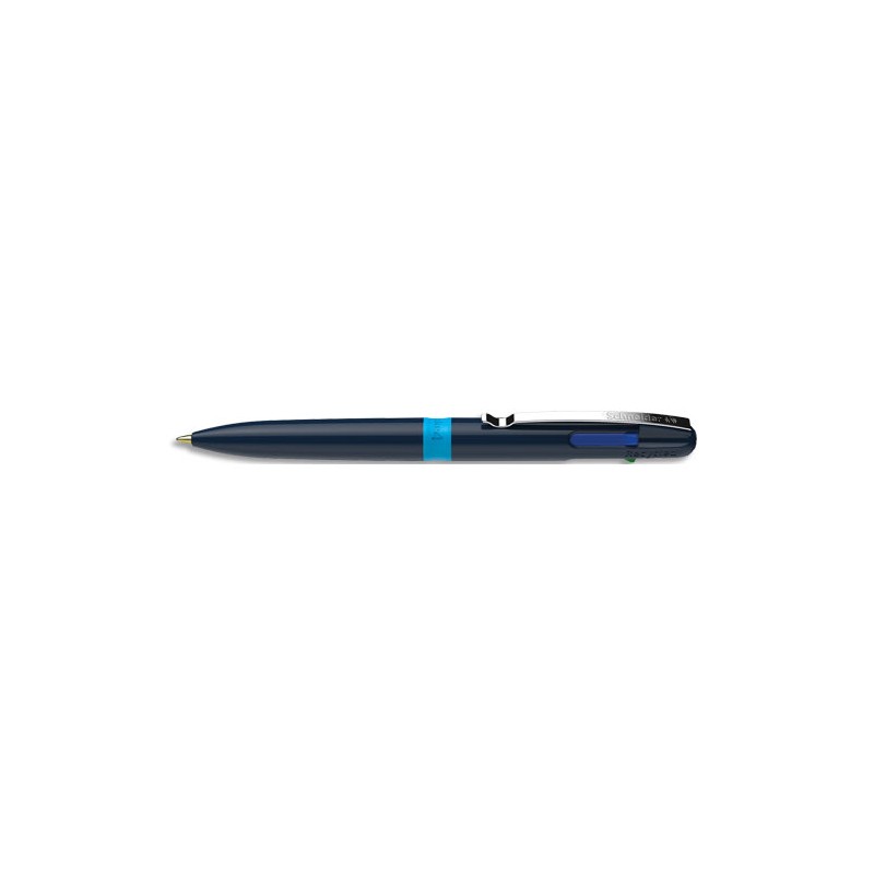 SCN STYLO 4 COULEURS TAKE 4 BLEU 138003