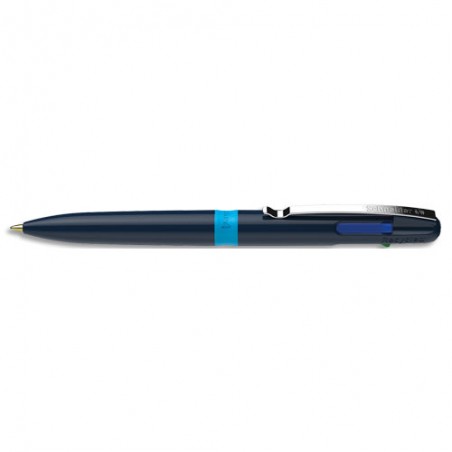 SCN STYLO 4 COULEURS TAKE 4 BLEU 138003