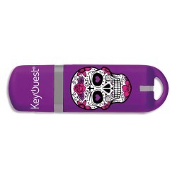 SRD CLE USB2 16GO GIRLY SKULL KO016275