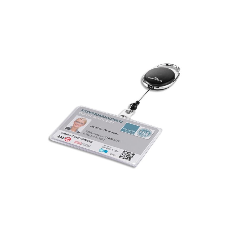 DUR PORTE BADGE STYLE 1 CARTE 890701 DUR PORTE BADGE STYLE 1 CARTE 890701