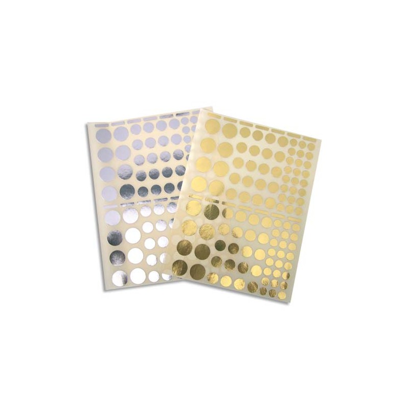 AGI S/8 PLANCH GOMET OR/ARGT ROND 101365