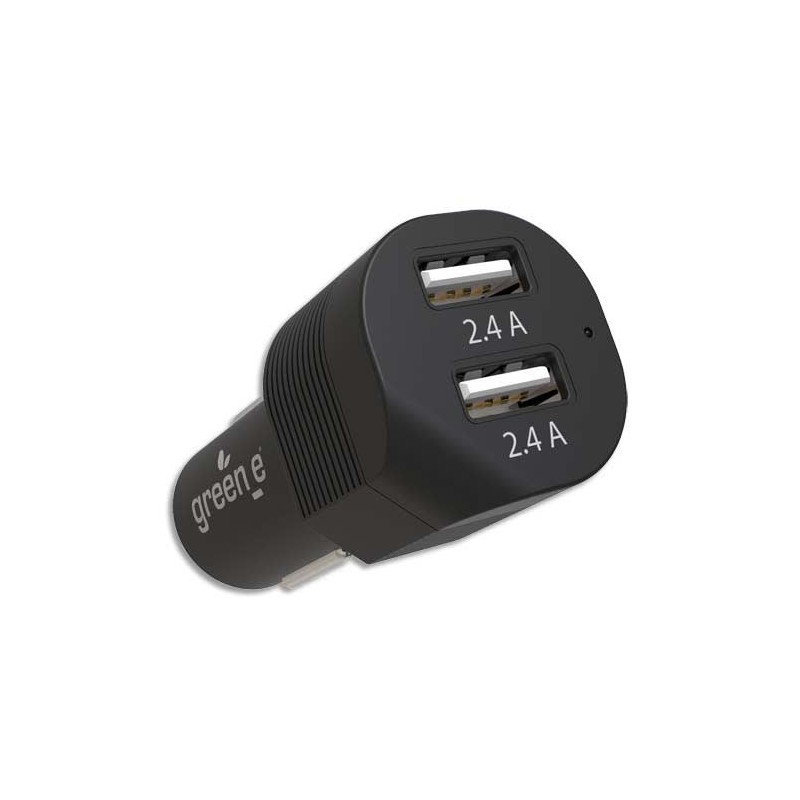 GREEN CHARG VOITURE 2XUSB-A 4,8A GR6047 GREEN CHARG VOITURE 2XUSB-A 4,8A GR6047
