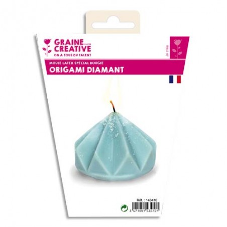 GCT MOULE LATEX ORIGAMI DIAMANT 143410