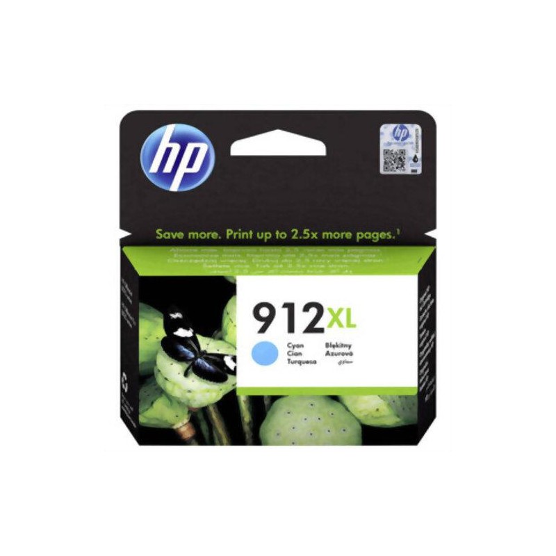 HWP CART JE HC 912XL CYAN 3YL81AE HWP CART JE HC 912XL CYAN 3YL81AE