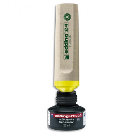 EDG RECHARGE ENCRE JAUNE 4-HTK25005