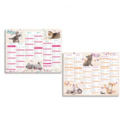 OBT CALENDRIER CHATON 21X27 27026