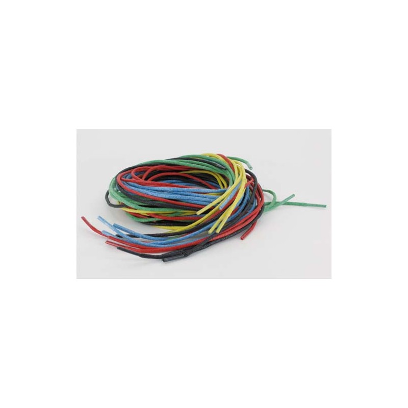 OCO L/25 LACETS COTON 70CM 2MM ASS 1439