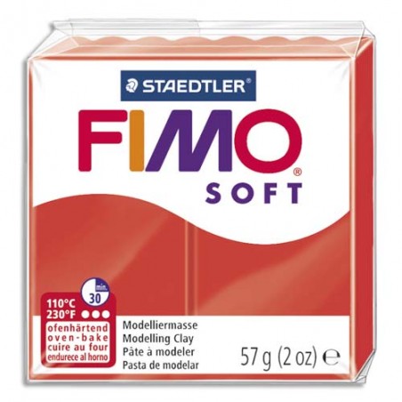 GCT PATE FIMO SOFT 57G ROUGE 261424