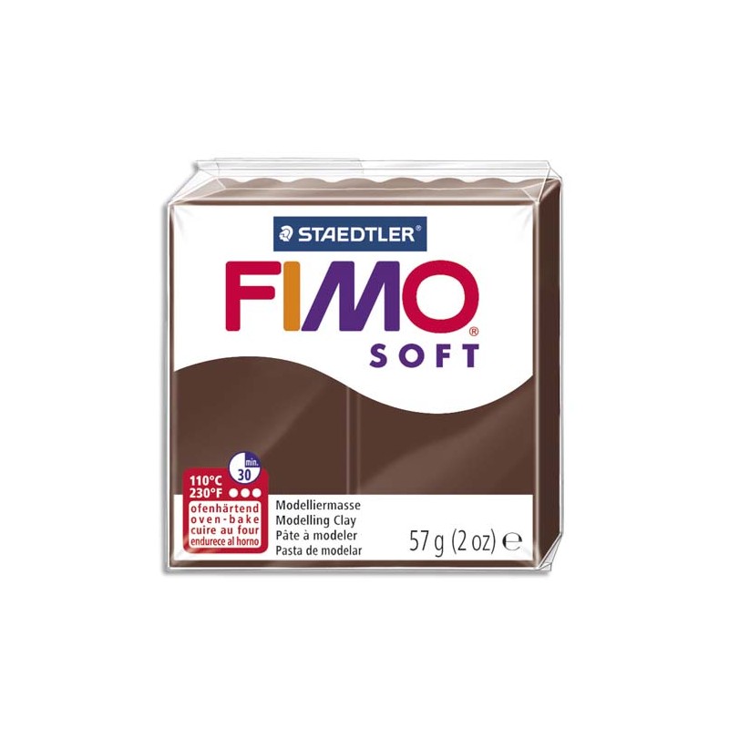 GCT PATE FIMO SOFT 57G CHOCOLAT 261475