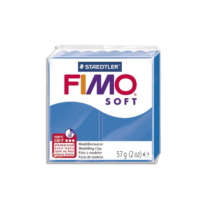 GCT PATE FIMO SOFT 57G BLEU 261437 GCT PATE FIMO SOFT 57G BLEU 261437