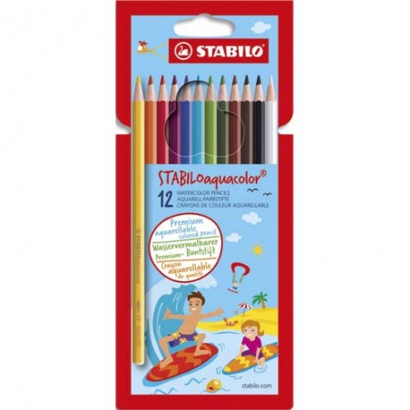 STA P/12 CRAY COUL AQUACOLOR 1612-6