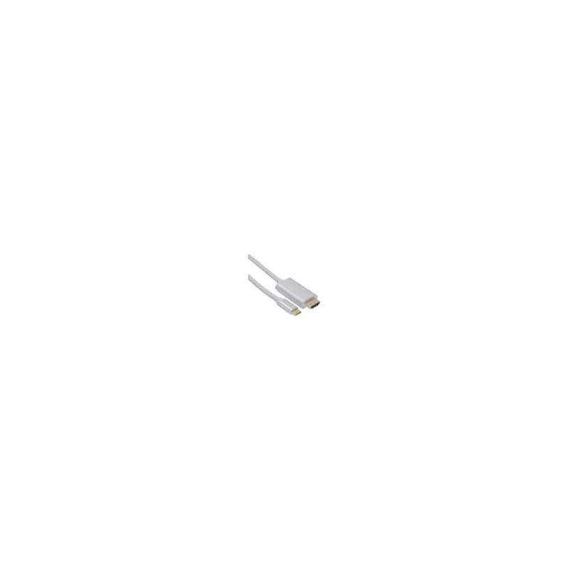 APM CB HDMI-M/TYPEC-M 4K 1,8M ALU 590480