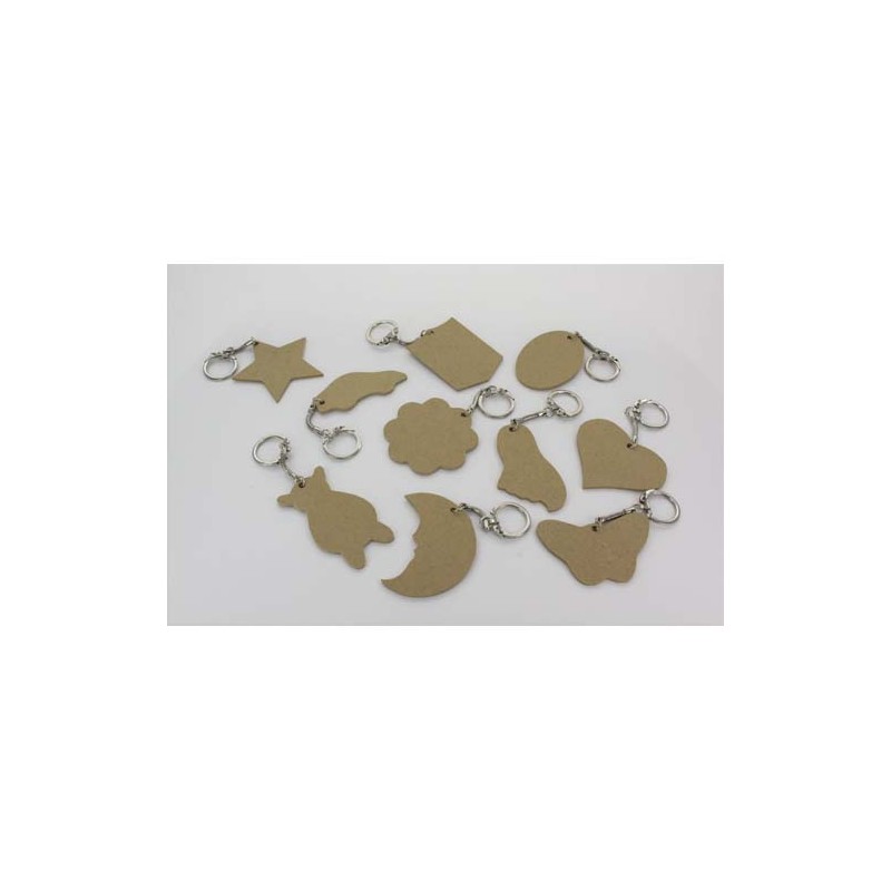 OCO L/ 10 PORTE CLES BOIS 1314 OCO L/ 10 PORTE CLES BOIS 1314