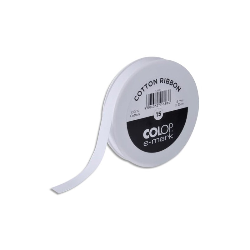 COP BOB RUBAN COTON EMARK 15X25 EMARKR15 COP BOB RUBAN COTON EMARK 15X25 EMARKR15