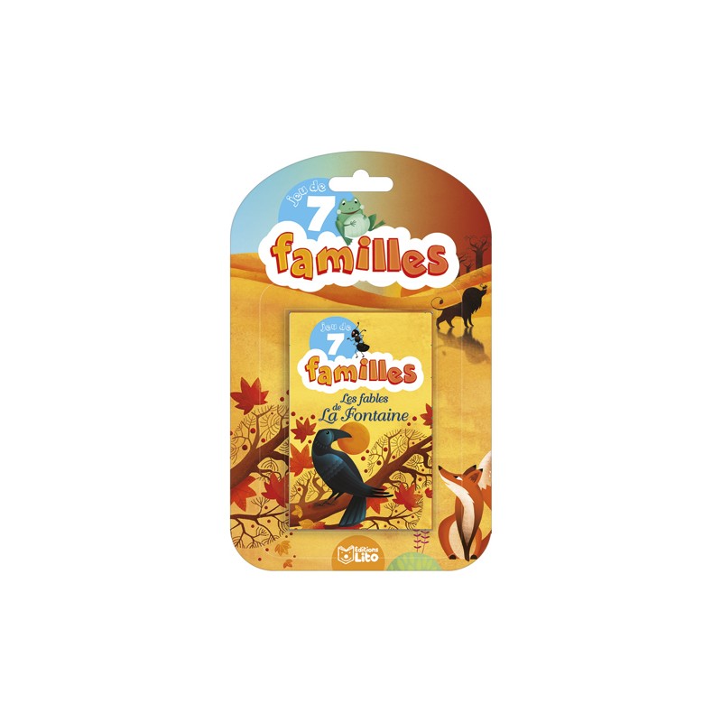 LIO JEU CARTE 7 FAMILL LAFONTAINE 50122 LIO JEU CARTE 7 FAMILL LAFONTAINE 50122