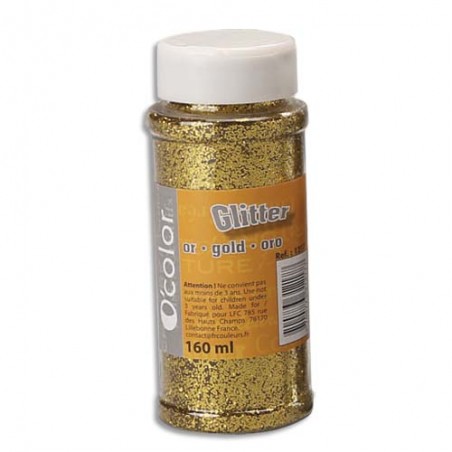 OCO POT PAILLETTE SCINTILL 160ML OR 1217