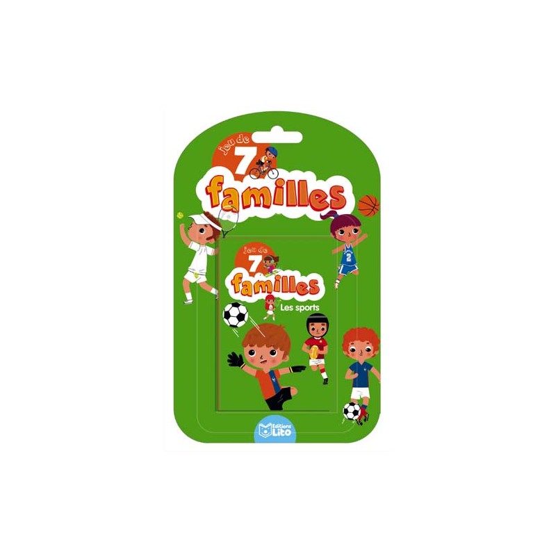 LIO JEU CART DES 7 FAMILLES SPORT 50115