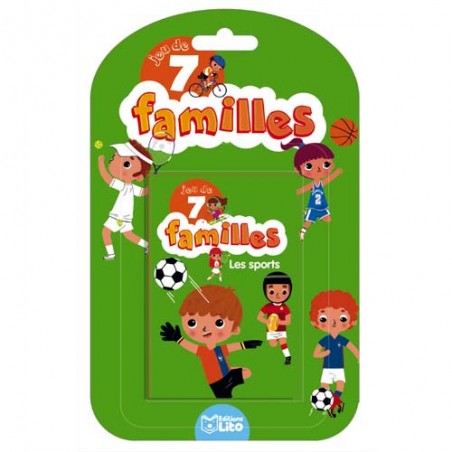 LIO JEU CART DES 7 FAMILLES SPORT 50115