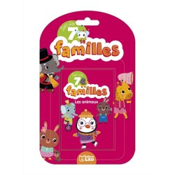 LIO JEU CARTE DES 7 FAMILLES ANIMO 50114