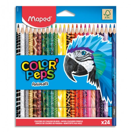 MAE P/24 CRAY ANIMALS COLORPEPS 832224