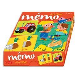 LIO JEU DE 36C MEMO LA FERME 50434