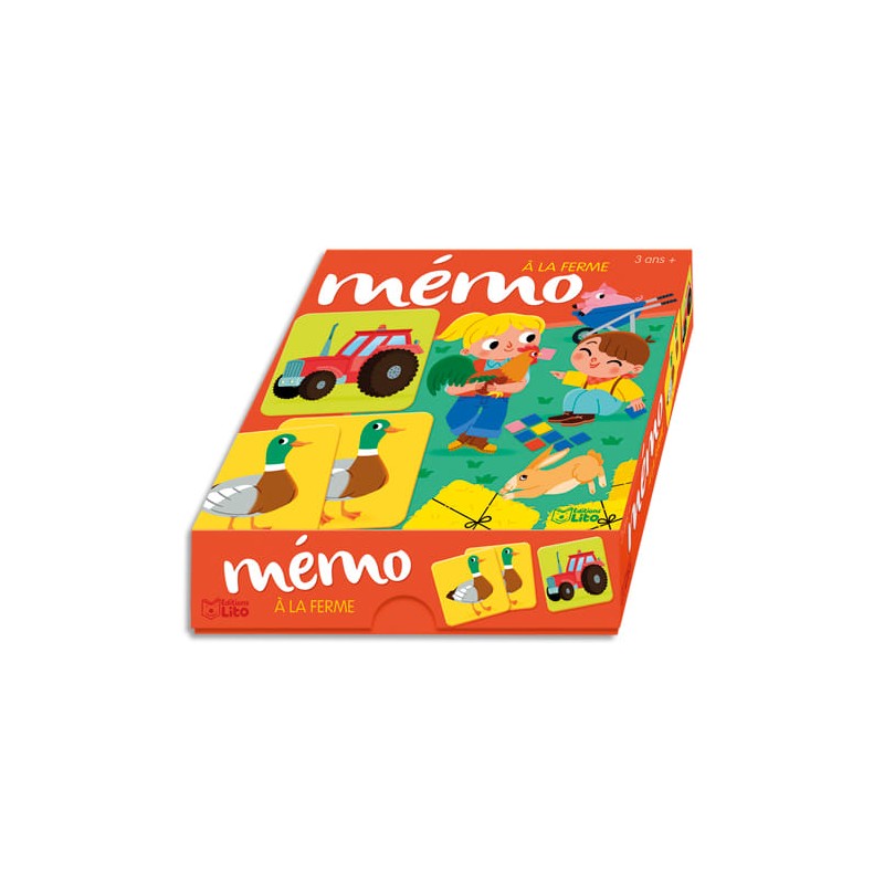 LIO JEU DE 36C MEMO LA FERME 50434