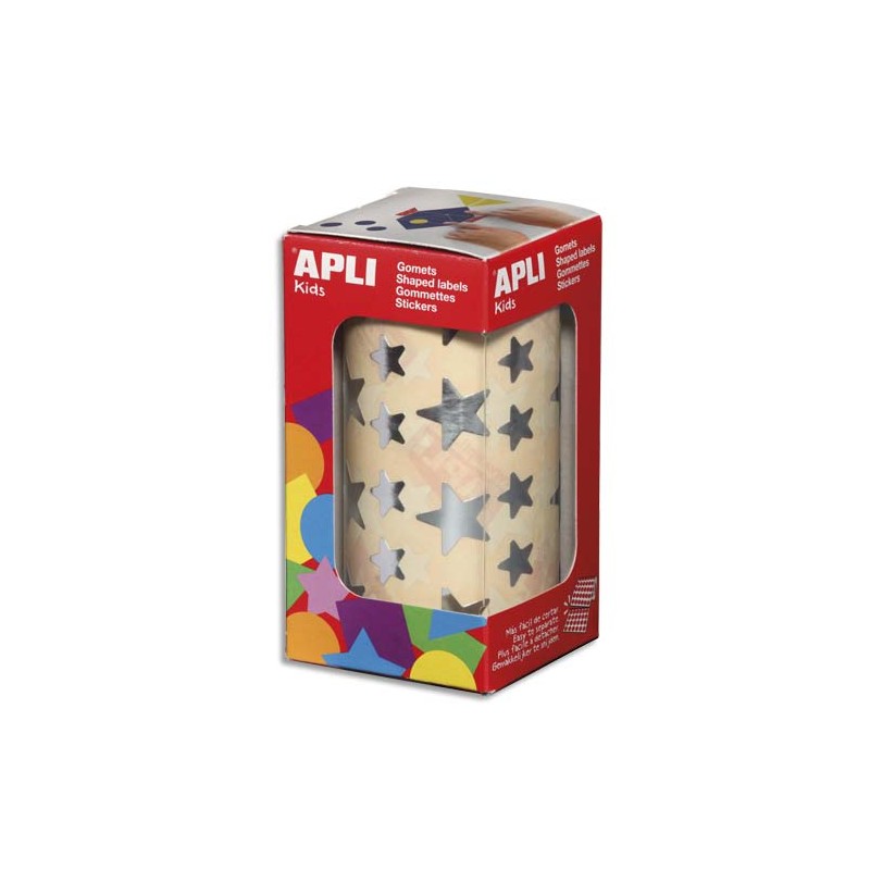 AGI ROULEAU GOMMETTE ETOILE ARGENT 11117 AGI ROULEAU GOMMETTE ETOILE ARGENT 11117