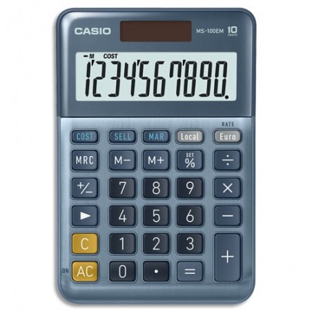 CAS CALCUL BUREAU BL 10 CH CSCALMS-100EM