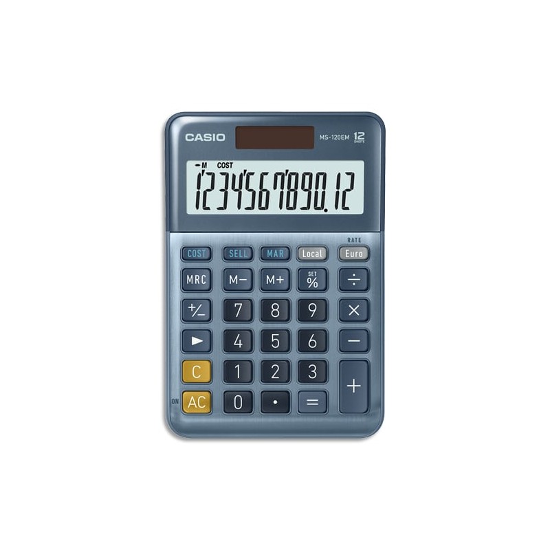 CAS CALCUL BUREAU BL 12CH CSCALMS-120EM