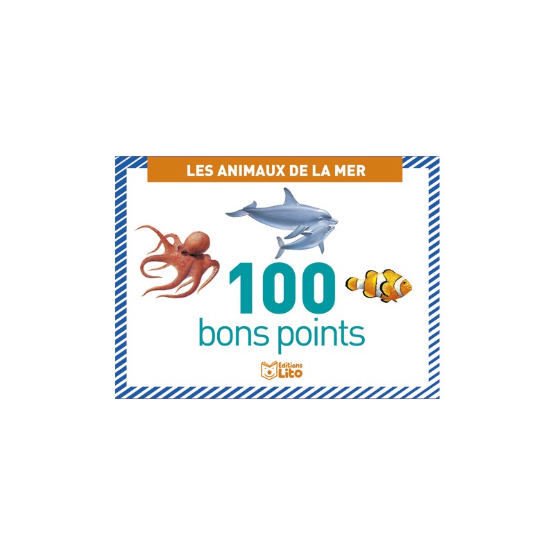 LIO B/100 BON POINTS ANIMAUX MER 03103 LIO B/100 BON POINTS ANIMAUX MER 03103