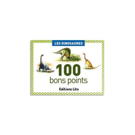 LIO B/100 BONS POINTS DINOSAURE 01925