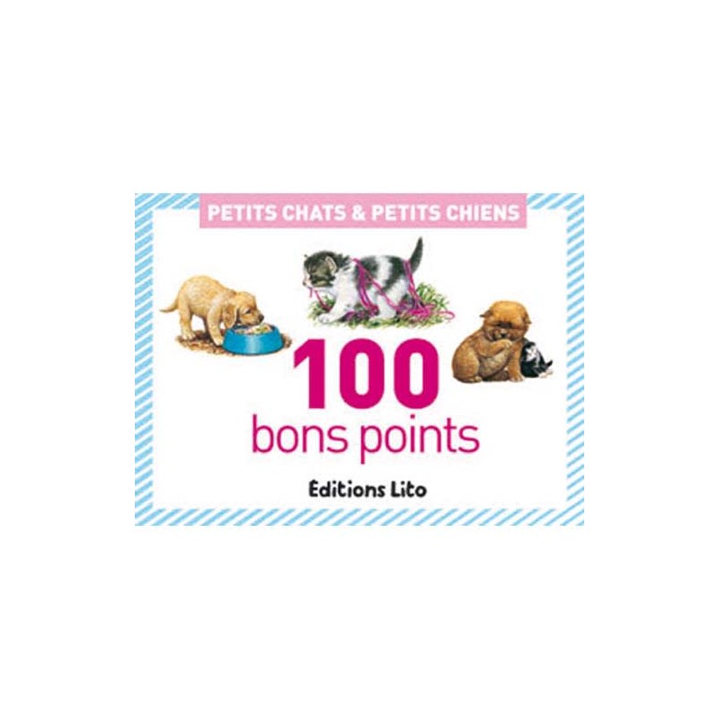 LIO B/100 BON POINTS CHIEN CHAT 01927 LIO B/100 BON POINTS CHIEN CHAT 01927