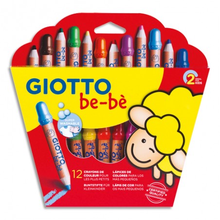 GTO E/12 CRAYONS MAXI BEBE F46970000
