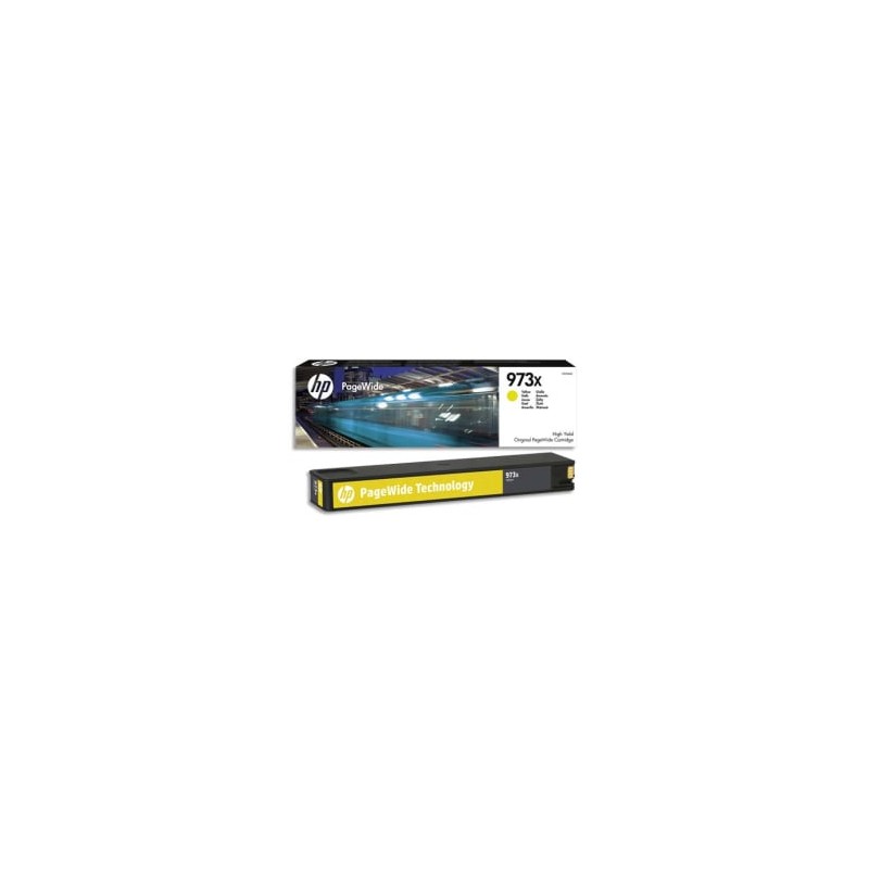 HWP CART JET ENCRE JAUNE 973X F6T83AE HWP CART JET ENCRE JAUNE 973X F6T83AE