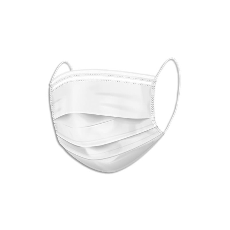 EPI B/50MASQ IIR BLANC MASQUE105_BLC