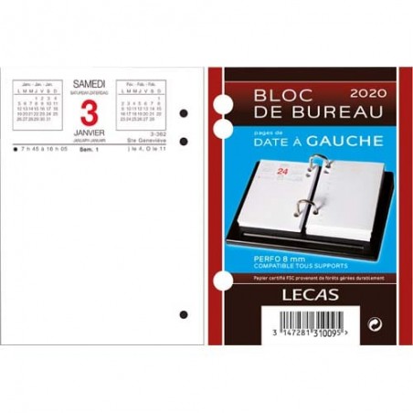 LEC BLOC EPHEM DATE A GAUCHE 100771258
