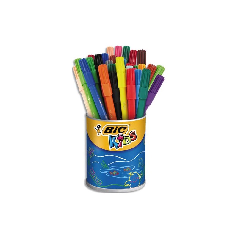 BIC POT 36 FEUTRES VISA 8290121