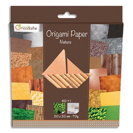 AVM ORIGAMI PAPER NATURE 52503MD