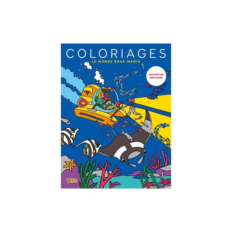 LIO LIV 64P COLORIAGE FONDS MARINS 10957 LIO LIV 64P COLORIAGE FONDS MARINS 10957