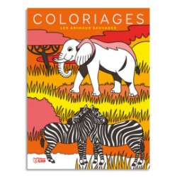 LIO LIV 64P COLORIAG ANIMO SAUVAGE 10956