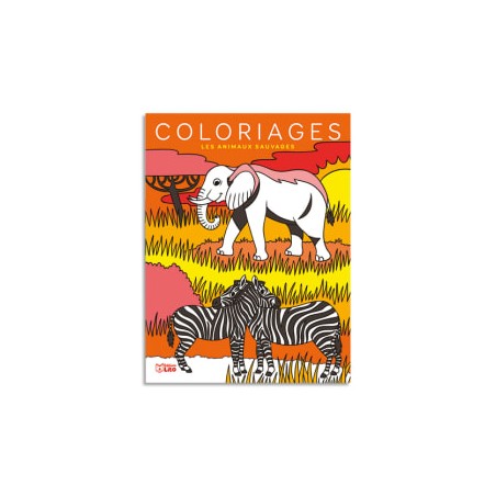 LIO LIV 64P COLORIAG ANIMO SAUVAGE 10956