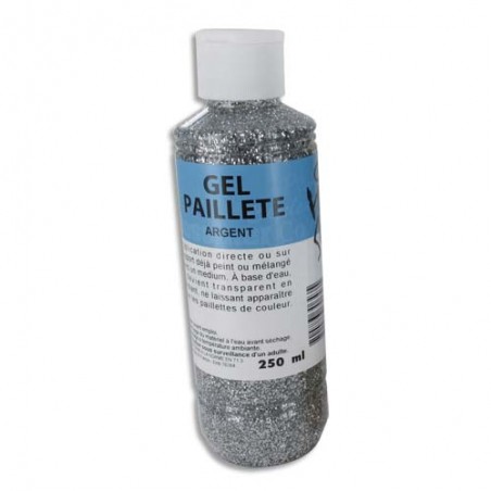 OCO GEL PAILLETE 250ML ARGT 0643