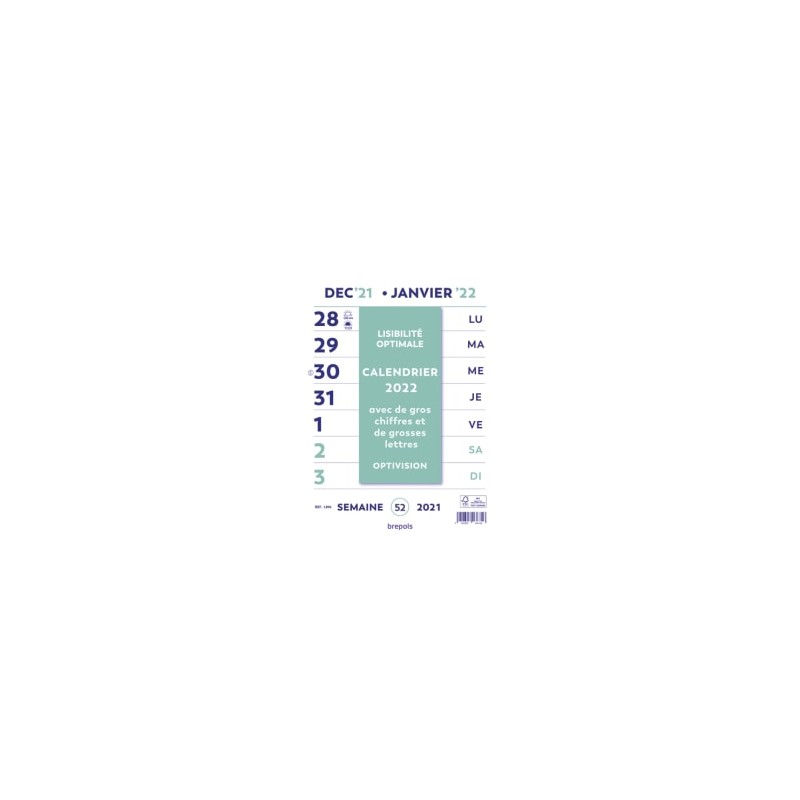 BRE CAL OPTIVISION FR 21X29 189699000040 BRE CAL OPTIVISION FR 21X29 189699000040