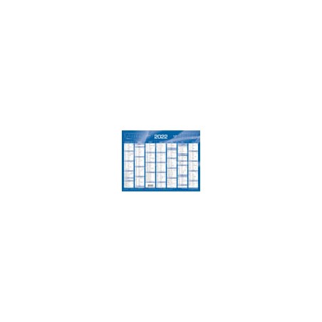 QUO CALENDRIER 7MOIS 55X40.5 BL 238025Q